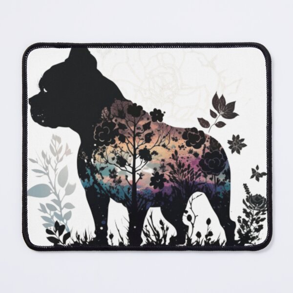 Item preview, Frenchie Floral French bulldog  designed and sold by PetsEnough.