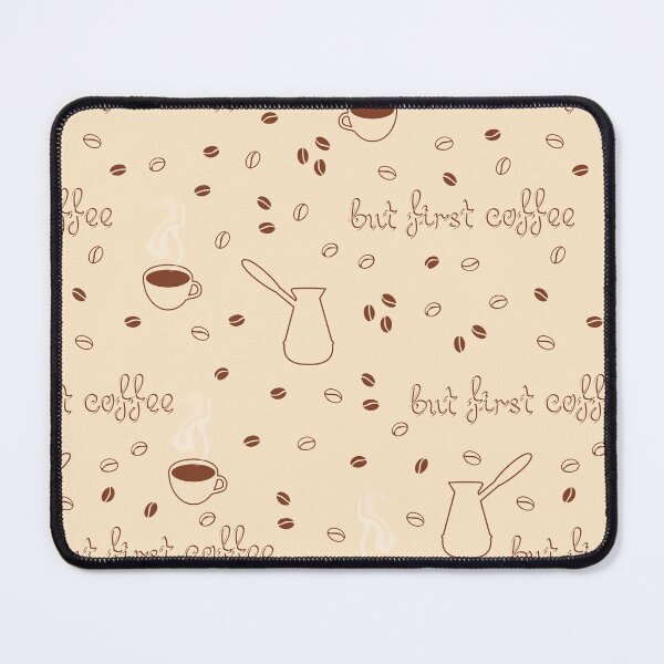 Item preview, Cezve, cup of coffee, coffee beans  designed and sold by ReflectedCrafts.
