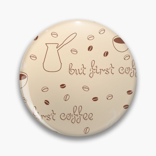 Item preview, Cezve, cup of coffee, coffee beans  designed and sold by ReflectedCrafts.
