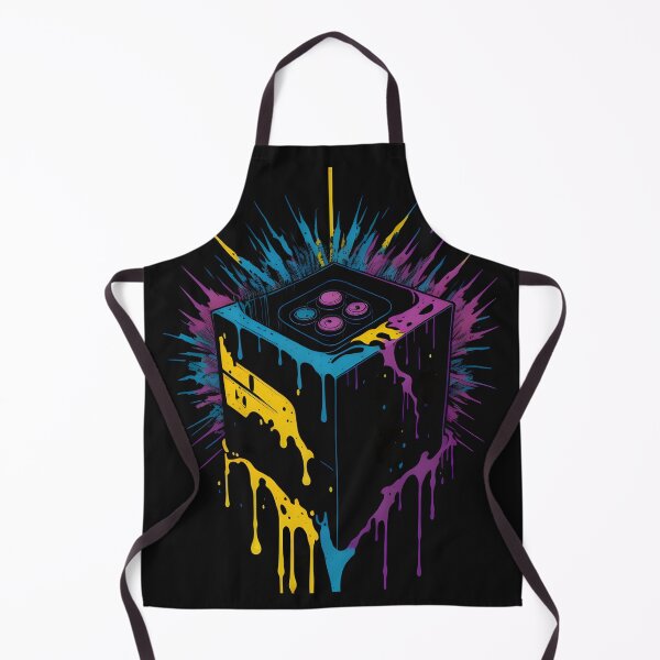 Item preview, Video Games Rot Your Brains - Gamer's Block - Funny Art designed and sold by Chromatic-Art.