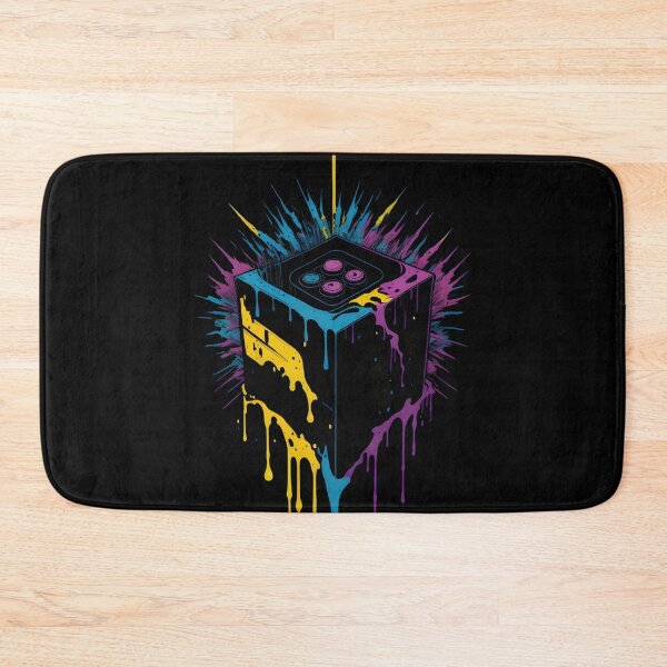Item preview, Video Games Rot Your Brains - Gamer's Block - Funny Art designed and sold by Chromatic-Art.