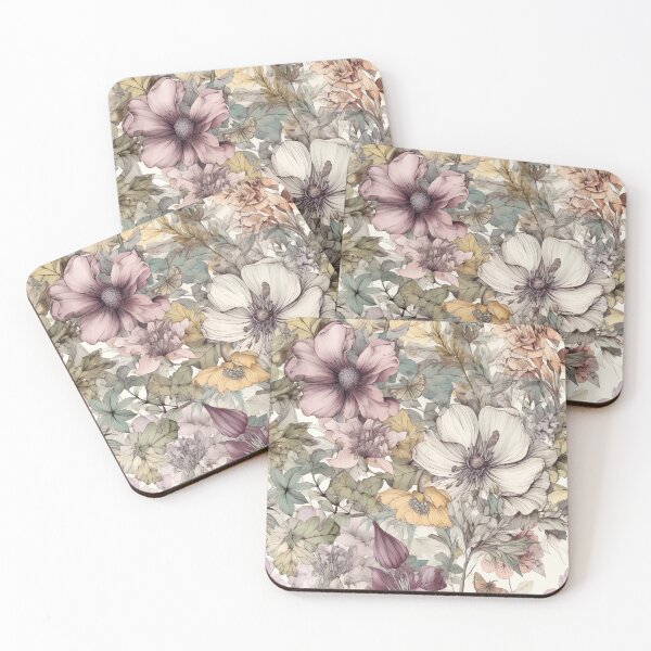 Item preview, Vintage Florals - Elegant seamless floral pattern in retro style designed and sold by ArtisticMosaic.