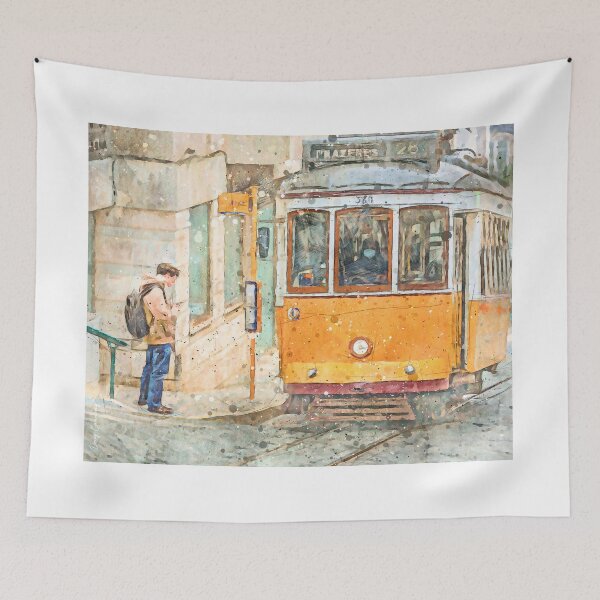 Item preview, Waiting for the Trolley designed and sold by Doug's Landing.