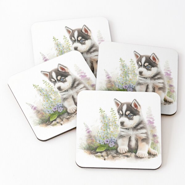 Item preview, Puppy Alaskan Husky designed and sold by HuskyHuddle.
