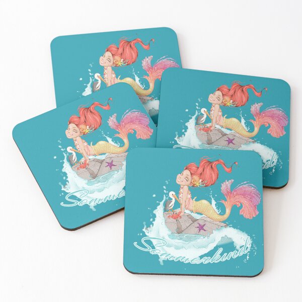 Item preview, Summer child mermaid designed and sold by LuciaS.