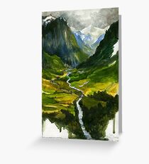 The Hidden Valley Greeting Card