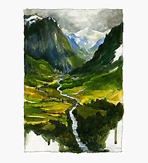 The Hidden Valley Photographic Print