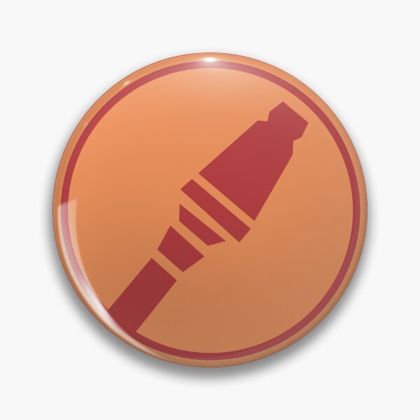 Artikel-Vorschau von Team Fortress 2 RED Soldatenklassen-Emblem, designt und verkauft von The Deep Machine.