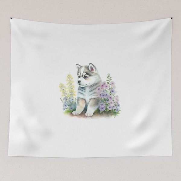 Item preview, Puppy Alaskan Husky designed and sold by HuskyHuddle.