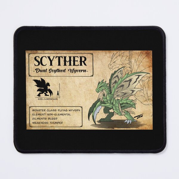 Item preview, Bestiary - Dual Scythed Wyvern designed and sold by Jougeroth.