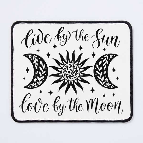 Item preview, Live by the Sun Love by the Moon designed and sold by Jandsgraphics.