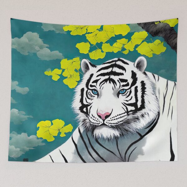 Item preview, Happy Tiger Day designed and sold by @adorcharm Modern & Classic AI Art.