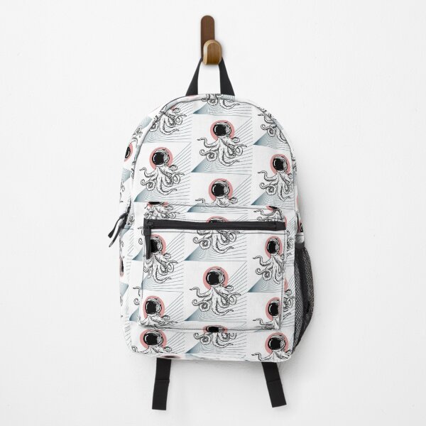 Item preview, Octopus Alien Astronaut | Pink designed and sold by KatsCanvas.