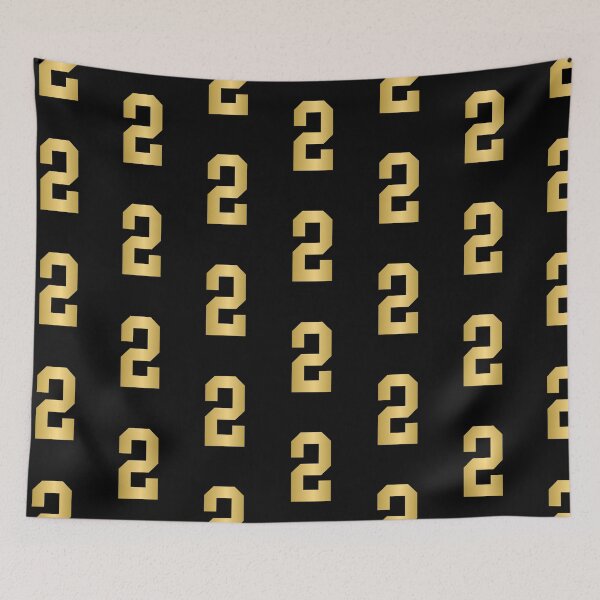 Item preview, Golden Number 2 - Sports Numbers designed and sold by NECHSTORE.