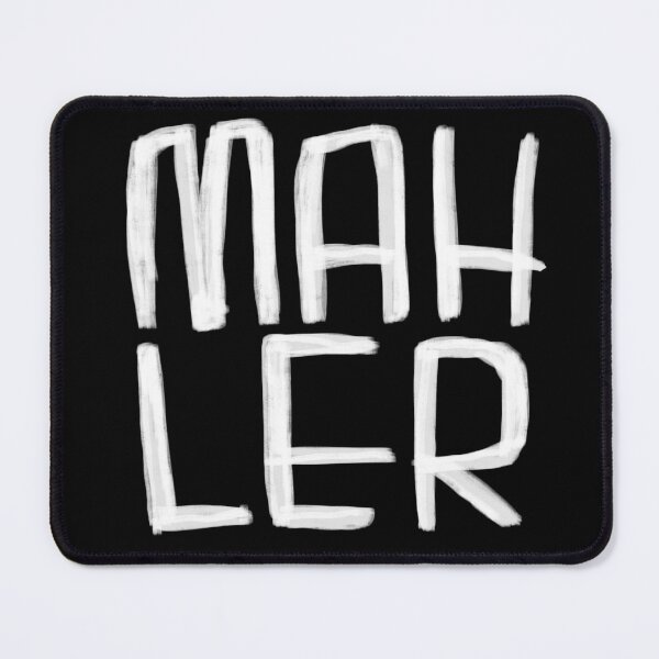 Item preview, Classical Composer Mahler designed and sold by badlydrawnbabe.