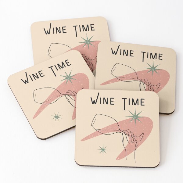 Item preview, Wine time vintage distressed retro custom tshirt and apparel design designed and sold by EmpiredesignCA.