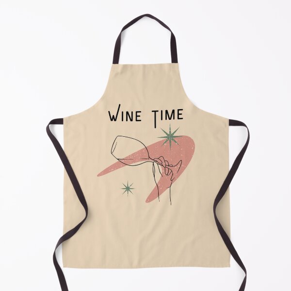 Item preview, Wine time vintage distressed retro custom tshirt and apparel design designed and sold by EmpiredesignCA.