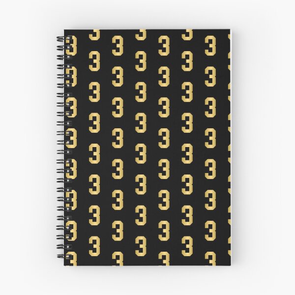 Item preview, Golden Number 3 - Sports Numbers designed and sold by NECHSTORE.