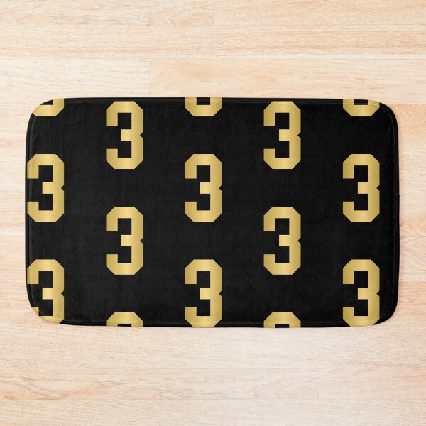 Item preview, Golden Number 3 - Sports Numbers designed and sold by NECHSTORE.