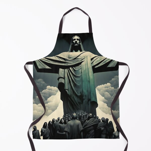 Item preview, Jesus statue designed and sold by DreamscapesAI.