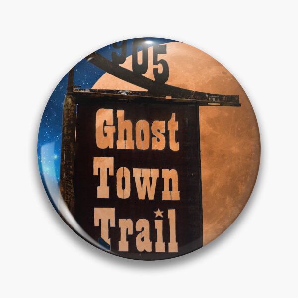 Item preview, Full Moon on Ghost Town Trail designed and sold by Nomadic Spirit Studios.