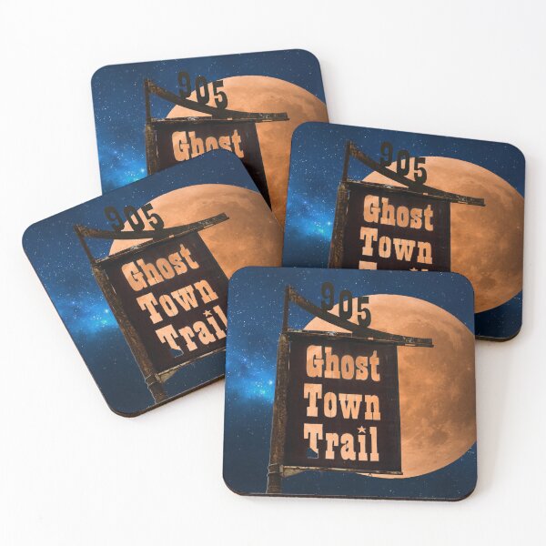 Item preview, Full Moon on Ghost Town Trail designed and sold by Nomadic Spirit Studios.