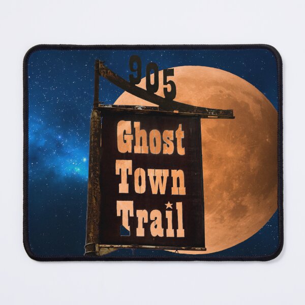 Item preview, Full Moon on Ghost Town Trail designed and sold by Nomadic Spirit Studios.