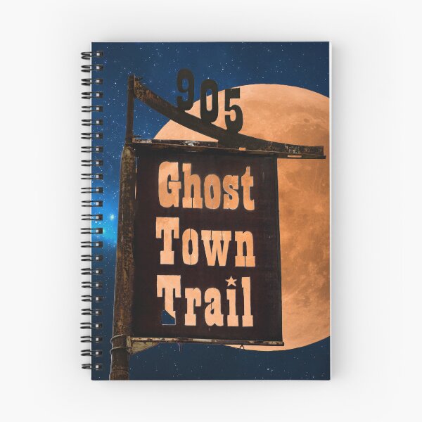 Item preview, Full Moon on Ghost Town Trail designed and sold by Nomadic Spirit Studios.