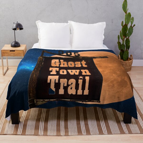 Item preview, Full Moon on Ghost Town Trail designed and sold by Nomadic Spirit Studios.