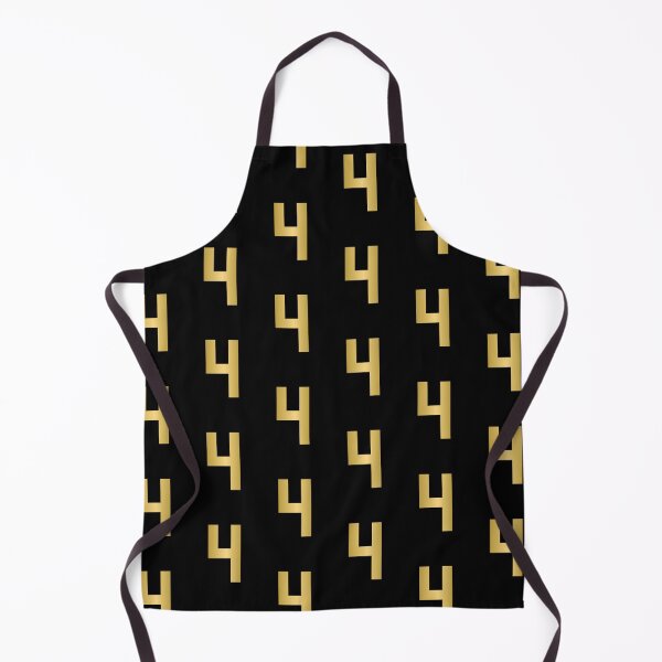 Item preview, Golden Number 4 - Sports Numbers designed and sold by NECHSTORE.