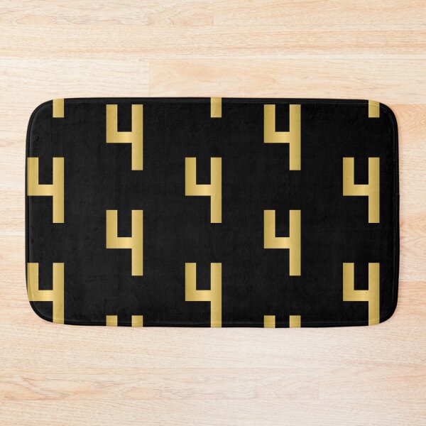 Item preview, Golden Number 4 - Sports Numbers designed and sold by NECHSTORE.