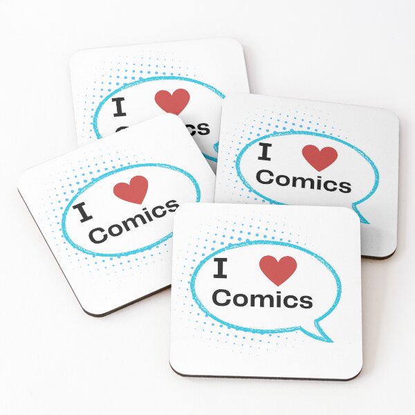 Item preview, I ♥ Comics for boys designed and sold by Tw1nsAIArt.