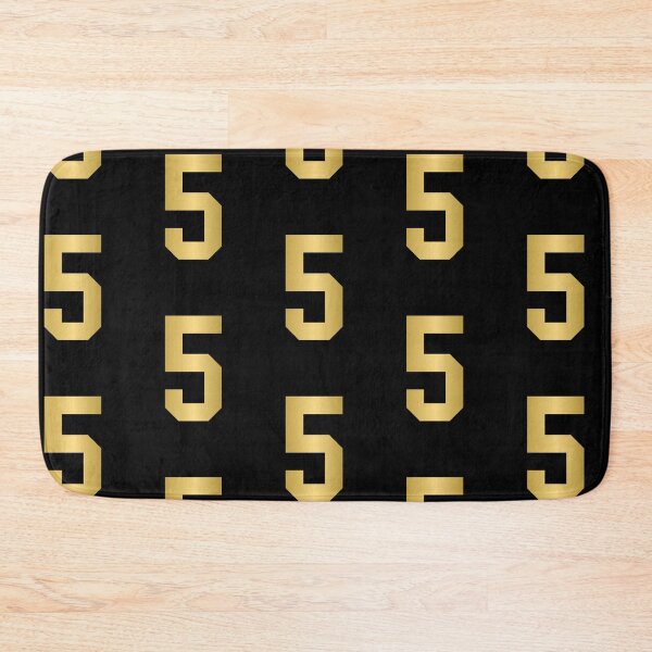 Item preview, Golden Number 5 - Sports Numbers designed and sold by NECHSTORE.