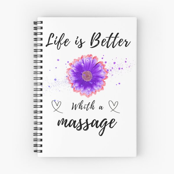Item preview, Life Is Better With A Massage T-shirt designed and sold by BOUMNESS.