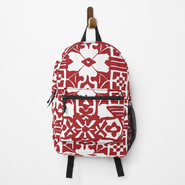 Item preview, Red White Cool Square Shape Pattern designed and sold by Artsellshop.