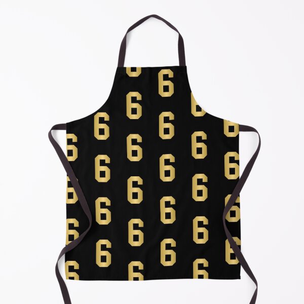 Item preview, Golden Number 6 - Sports Numbers designed and sold by NECHSTORE.
