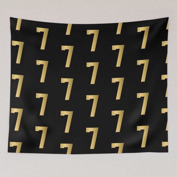 Item preview, Golden Number 7 - Sports Numbers designed and sold by NECHSTORE.