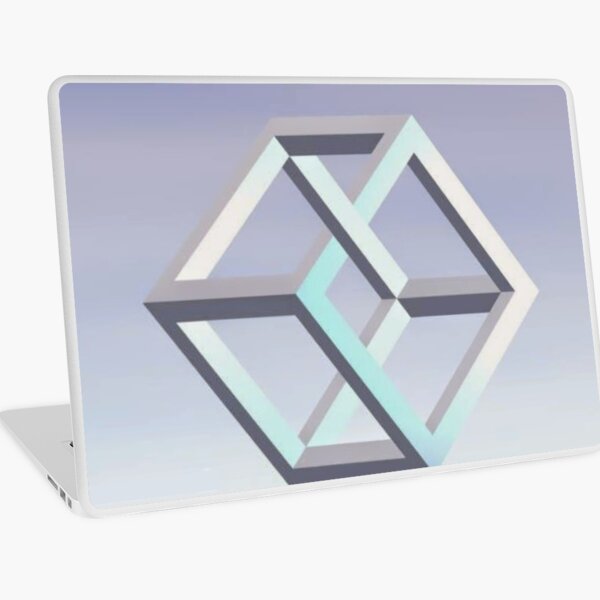 Illusion of Impossible Objects  Laptop Skin