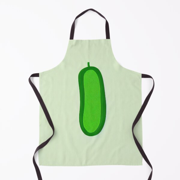 Aperçu de l'œuvre Cucumber Minimalism Fresh Greenery Retro Poster créée et vendue par PinkNomad.