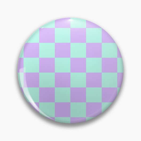 Item preview, Purple and Mint Checkerboard Pattern designed and sold by velvetearth.