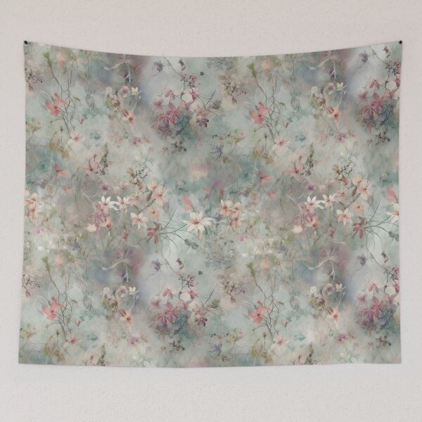 Item preview, Capturing the Delicate Charm of Floral Patterns designed and sold by kennyferg.