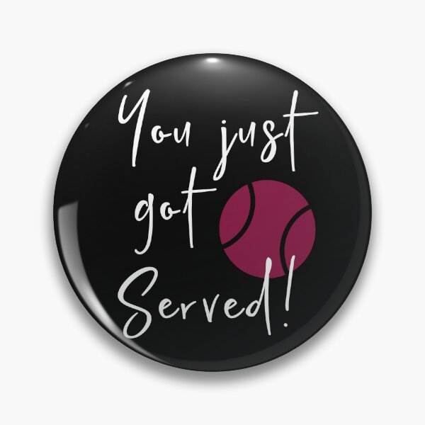 Item preview, Padel Pun You Just Got Served designed and sold by whyitsme.