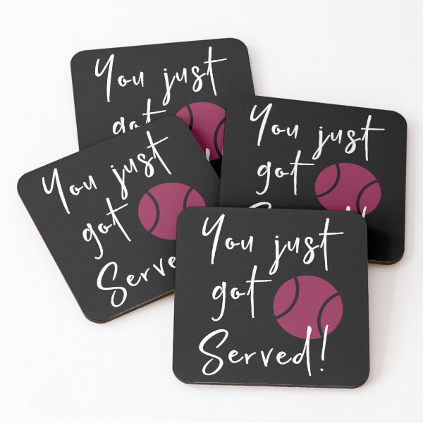 Item preview, Padel Pun You Just Got Served designed and sold by whyitsme.