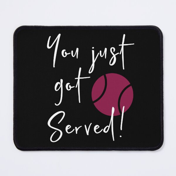 Item preview, Padel Pun You Just Got Served designed and sold by whyitsme.