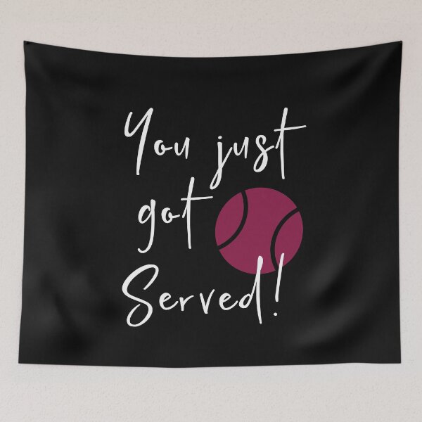 Item preview, Padel Pun You Just Got Served designed and sold by whyitsme.