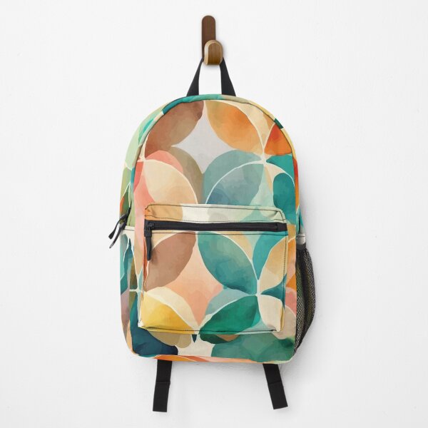 Item preview, A Watercolor Painting of Overlapping Circles - Boho Chic Patterns designed and sold by GVRDesign.