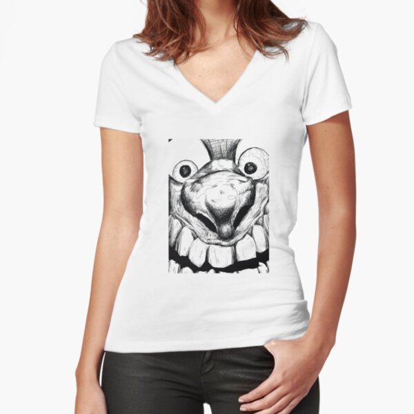 Fitted V-Neck T-Shirt