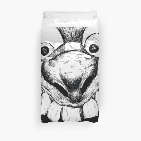 Hi! Close talker Duvet Cover