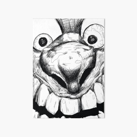 Hi! Close talker Art Board Print