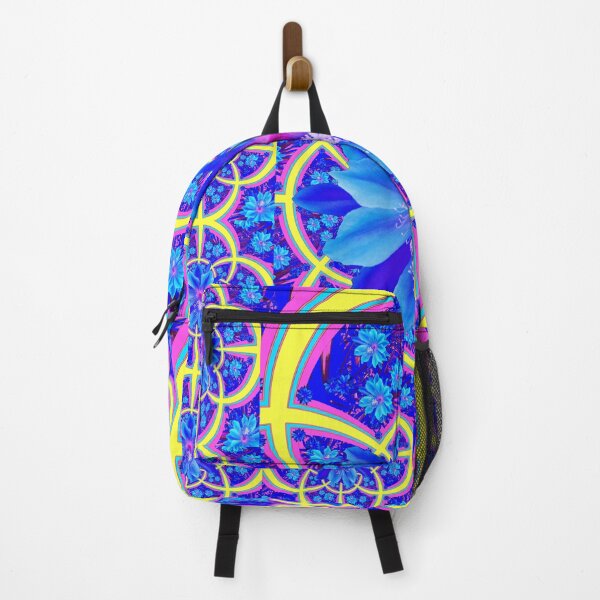 Item preview, ABSTRACT BLUE PATTERN FLORAL ART designed and sold by sharlesart.